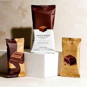 Sachets en plastique thermoscellables en aluminium de qualité alimentaire imprimés sur mesure pour bâtonnets de chocolat, barres protéinées, barres énergétiques, emballage alimentaire - Product Image 3