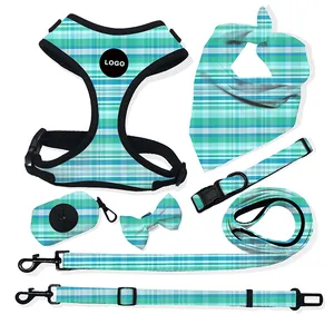 Famicheer Dog High Quality Pet Product Dog Harness Personalised Pet Dog Collar And Leash Harness Set