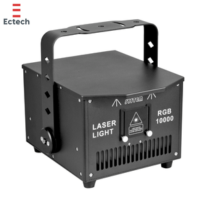 Projecteur laser RGB 15W professionnel pour cartographie 3D extérieure, étanche IP65 avec contrôle DMX512 pour la publicité en nuage - Product Image 4