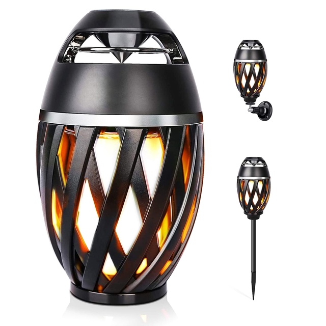 Modern Design  Landscape Bollard Light  Led Garden Lights for Garden Courtyard Outdoor bluetooth Speakers Waterproof Wireless