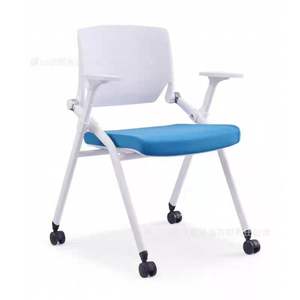 เก้าอี้สำนักงานตาข่ายแบบทันสมัยพร้อมฟังก์ชั่นเอียงเก้าอี้ยกเปลือกพลาสติกสำหรับห้องประชุมมีตัวเลือกสีให้เลือก - Product Image 2