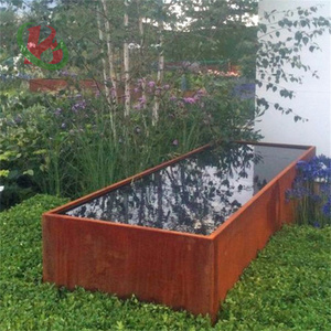 <span class=keywords><strong>Fontaine</strong></span> d'<span class=keywords><strong>eau</strong></span> extérieure moderne en métal avec écran LED et installation facile, construction en acier Corten pour jardin Art <span class=keywords><strong>Déco</strong></span> - Product Image 5