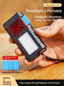 Lámpara Repelente de Mosquitos Portátil para Exteriores con Características Anti-Parches e Impermeables para Senderismo, Campamento, Picnic y Uso en la Playa - Product Image 2
