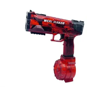 Estate pistola ad acqua elettrica giocattolo automatico iniettore Splatter Ball Launcher ad alta capacità gamma pistola ad acqua elettrica giocattolo