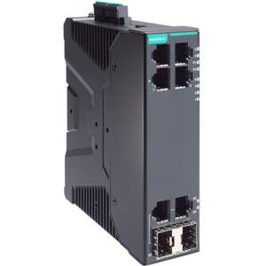 Switch Gestionado Gigabit Moxa SDS-3006-2GTXSFP-T de 6 Puertos, Switch Ethernet Industrial - Product Image 1
