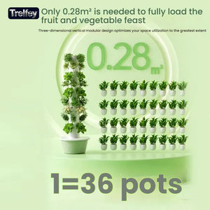 Kit de démarrage complet pour jardin hydroponique à domicile avec pompe et pots en filet, montage facile pour débutants et familles - Product Image 5