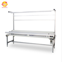 Machine de soudage à air chaud entièrement automatique efficace de 250 mm, ligne de production complète d'équipements d'assemblage de circuits imprimés THT DIP