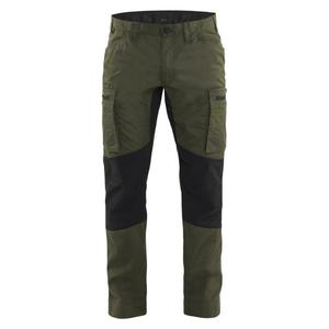 BLAKLADER - 145918454298D112 Pantalones de servicio con Stretch Forest Night/Black-PANTALONES DE TRABAJO EAN 7330509914274 - Product Image 1