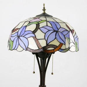 Lámpara de Pie LED E26/E27 de Estilo Tradicional Hecha a Medida por LongHuiJing, 63 Pulgadas de Alto, 16 Pulgadas de Diámetro, Multicolor, Hecha a Mano, para Sala de Estar - Product Image 6