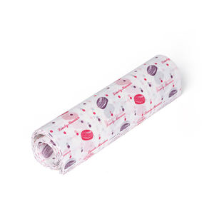 Papier de soie personnalisé pour emballage de hamburgers, impression, emballage, papier ciré alimentaire résistant à la graisse pour sandwichs et shawarmas, jetable - Product Image 2