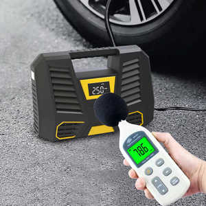 Bán buôn 12V pin không dây <span class=keywords><strong>Tire</strong></span> <span class=keywords><strong>Inflator</strong></span> 150PSI 35L/min tất cả các động cơ đồng Xách Tay Xe lốp Máy nén khí bơm nhựa - Product Image 5