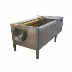 Commercial Continuous Seafood Scallop Clams Oysters Shellfish Mussels Washing And Cleaning Cutting Blanching Machine Line