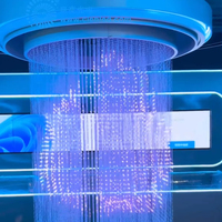 Lumière LED 3D Matrix Pixel Art-Net avec double contrôle par carte SD pour la décoration de scène, idéale pour les centres commerciaux, hôtels, expositions, cafés et lieux commerciaux