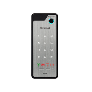 Evernet EN320F-N Digital Door <b>Lock</b> <b>Smart</b> Rim <b>Lock</b> Fingerprint + Password Grade C Security Steel Door NFC 100 Fingerprint EN320F- - Product Image 5