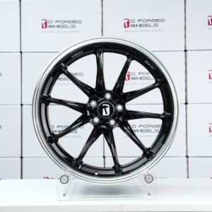 Jantes forgées 5x114.3 en alliage d'aluminium (R18/R19/R20/R21/R22/R24) 5x114.3 ET22/23 Design concave Surface argentée - Product Image 1