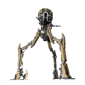 Goldmoc MOC-99809 Octuptarra Magna Tri-Droid Robot Puzzel Gebouw Kloonblok Sets Oorlogen Robot Bouwstenen Stenen Diy Speelgoed