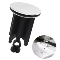 Tapa de desagüe moderna para lavabo, tapón de desagüe para baño, accesorio universal para evitar obstrucciones en la alcantarillada, mano de obra exquisita