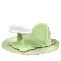 어린이 플라스틱 귀여운 안전 목욕 좌석 랙 지원 Wtih 트레이 미끄럼 방지 의자 다기능 아기 목욕 좌석 의자