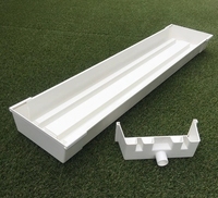 Aardbei Aanplant Goot Landbouw Pvc Aanplant Goot Kanaal Van Xzy Fabriek