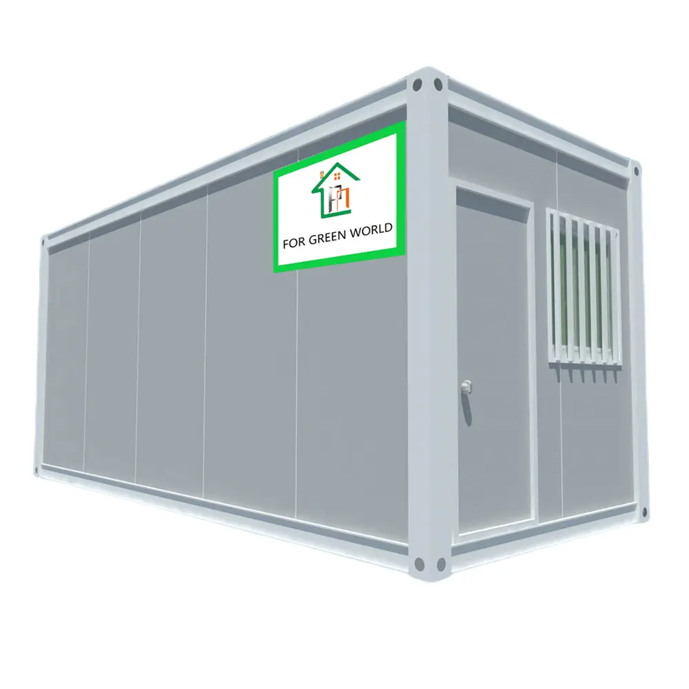 Case container pieghevoli singole personalizzate flat pack case pieghevoli prefabbricate casa container