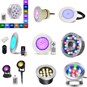 Luces LED Sumergibles para Piscina Baobiao con Logotipo Personalizado, Flotantes, IP68, RGB, con Control Remoto, Centros <span class=keywords><strong>de</strong></span> <span class=keywords><strong>Mesa</strong></span> para Piscina, Novedad - Product Image 2
