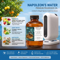 Huile parfumée fruitée Chypre Napoléon, longue durée, sans eau, pour diffuseur de parfum commercial, personnalisation OEM