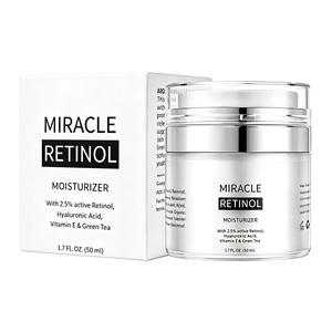 Crema Facial con Retinol y Péptidos de Colágeno, Antienvejecimiento, Iluminadora, Hidratante, Cuidado Facial Diario, Belleza de la Piel - Product Image 2