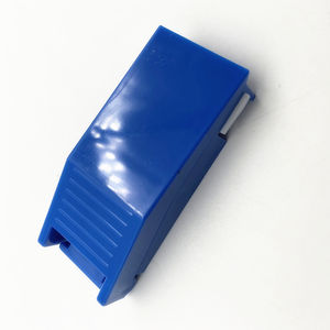 Cortador de pastillas de transporte de <span class=keywords><strong>Farmacia</strong></span> de bolsillo Mini profesional azul portátil de buena calidad cortador de tabletas de plástico - Product Image 5