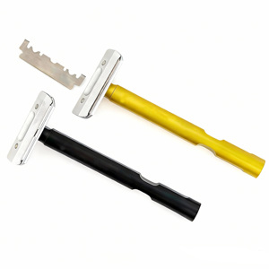 Titanium Alloy Single Blade <strong>Razor</strong> Skin <strong>Razor</strong> Manual Safety <strong>Razor</strong> Reduces Repeated Shaving Shaves Clean In One Pass - Product Image 3