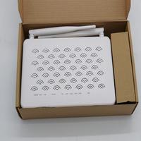 El Mejor Precio de red óptica ONU ONT F460 con 1GE + 3FE + USB + WIFI Epon WIFI ONU Bridge Router para FTTH