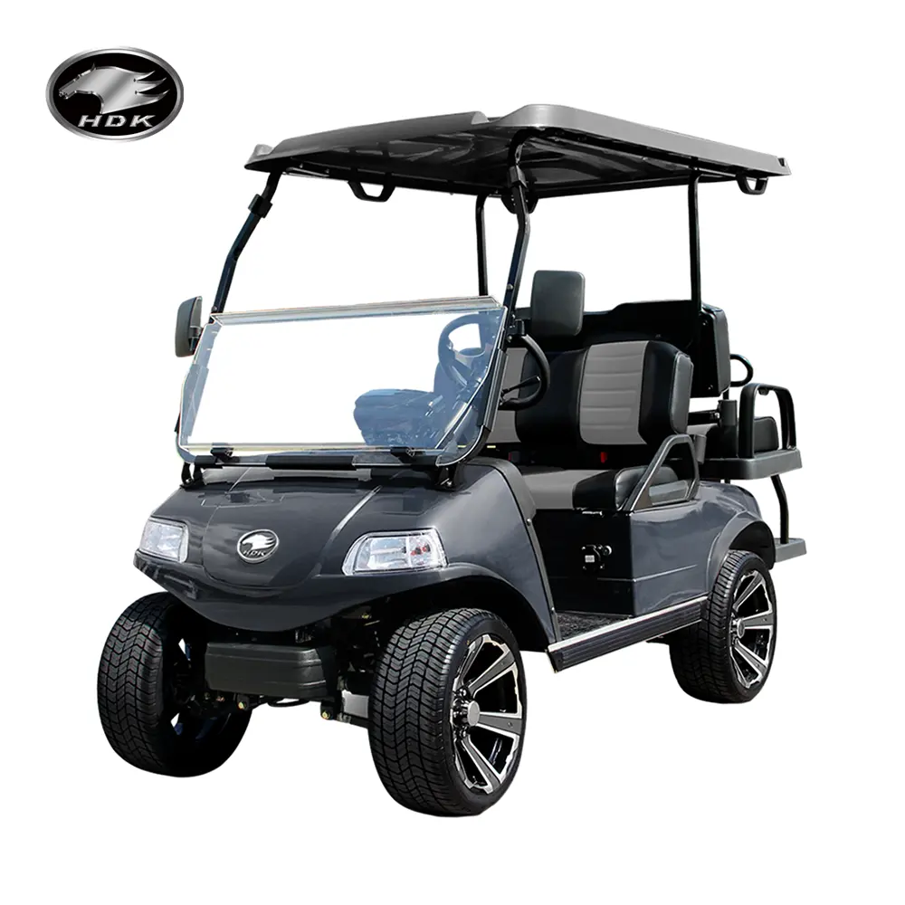 HDK EVOLUTION 4-Sitzer E Power 4-Rad-Mobilitätsroller Golf 48V 3-4 Elektro-Golf wagen Touristen-Elektroautos