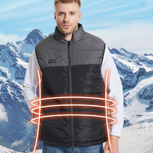 Gilet Riscaldati Corti per Uomo e Donna, Giacche Leggere Antivento in Poliestere, Abbigliamento Caldo per Esterni con Logo Personalizzato - Product Image 3