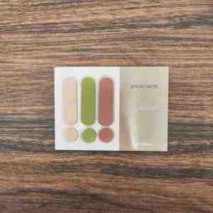 Custom Printed Self-Adhesive PET Sticky Note Colorful Exclamation Mark Shaped <b>Bookmark</b> Office Use Back-to-School Essential Memo - Product Image 3