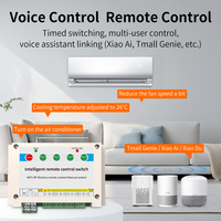 Módulo de Control Inteligente Inalámbrico WiFi+RF de 220V y 10A de KONST Factory Supply para Farolas, Puertas Correderas y Actuadores Lineales