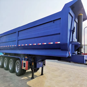 Semi-remorques autopropulsées en acier de fabrication chinoise CARROWAY, remorques de chargement lourdes, charge utile >30000 kg, 10000x2490x3550 mm - Product Image 4