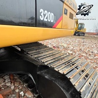 Excavatrice CAT 320D2 d'occasion en bon état, Caterpillar 320D2, matériel de construction pour travaux de terrassement de moyenne envergure