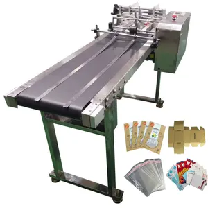 Friction Feeder Bags Counting Paging Machine Video 300/400/600 Automatic High Speed Plastic Case Electric Wood Provided 200W 45