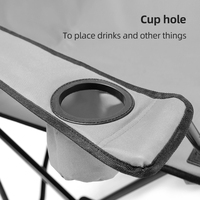 HOMFUL – chaise à bascule pliante Portable d'extérieur, chaise à bascule de Camping pour pique-nique en plein air