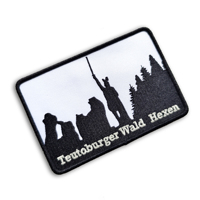 ZF-CustomTrendy presse à chaud tissé Sequin broderie brodé camionneur Western chapeau patchs fer sur pour casquettes chapeaux vêtements Badge