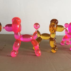 Negozio Visual Merchandising decorativo in <span class=keywords><strong>resina</strong></span> trasparente <span class=keywords><strong>palloncino</strong></span> <span class=keywords><strong>cane</strong></span> - Product Image 6