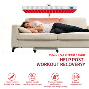 <span class=keywords><strong>Lumière</strong></span> de thérapie rouge <span class=keywords><strong>pulsée</strong></span> REDSKY 1500W, panneau de luminothérapie LED infrarouge multi-longueurs d'onde avec support <span class=keywords><strong>à</strong></span> roulettes - Product Image 4