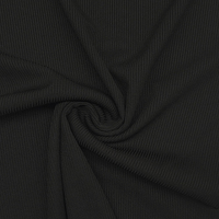 Tissu côtelé uni 2x2, 95% polyester 5% élasthanne, tissu côtelé pour chemises