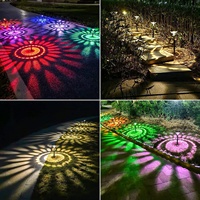 Newish Extérieur Jardin LED Solaire Alimenté Pelouse Lumières Étanche IP65 Chemin Lumières avec Acier Inoxydable PC Corps Batterie De Secours