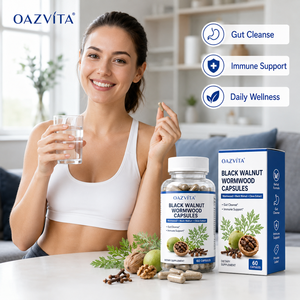 OAZVITA Extrait Naturel d'Armoise, de Noyer <span class=keywords><strong>Noir</strong></span> et de Clou de Girofle – Complément Détoxifiant pour la Nettoyage Intestinal et le Soutien Immunitaire – Capsules d'Armoise et de Noyer <span class=keywords><strong>Noir</strong></span> - Product Image 3