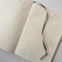 Cahier personnalisable à impression de planificateur A5 2026 à bande élastique en cuir PU cahier à couverture rigide agenda de planificateur