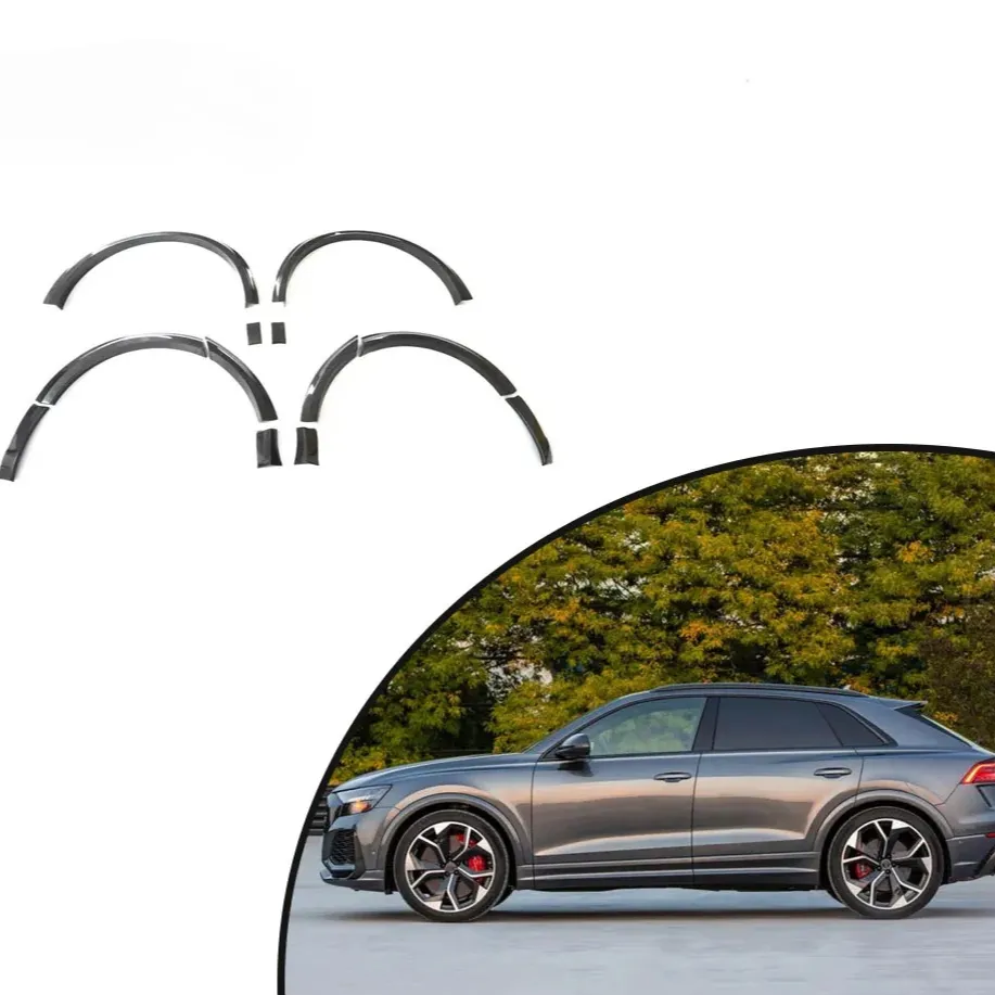 Углеродного волокна колеса арки насаски для Audi RSQ8