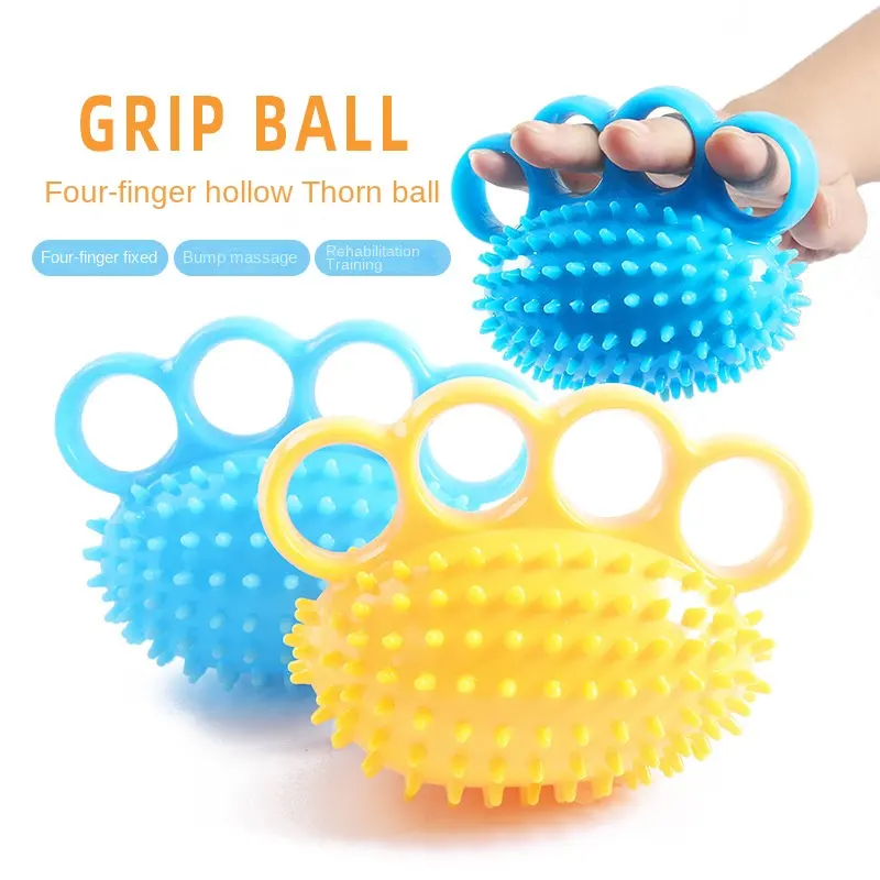 Reabilitação Finger Gym Exercício Muscle Gripper Treinamento Poder Fortalecer Ferramentas TPR Massagem Hand Grip Ball