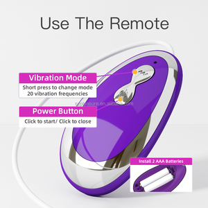 Vibrador de huevo saltarín de fábrica con doble estimulación, 20 velocidades, de silicona corporal, tipo ratón, huevo del amor, al por mayor, con control remoto inalámbrico - Product Image 4