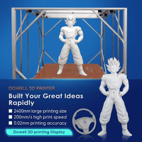 Imprimante 3D industrielle à granulés FGF, machine grand format avec nivellement automatique pour la production commerciale