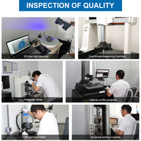 Pièces d'emboutissage de précision personnalisées ISO9001, découpe progressive, alliage d'aluminium anodisé pour dispositifs de mesure